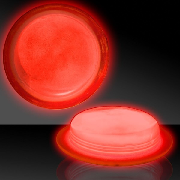 Round Glow Badge, 3"