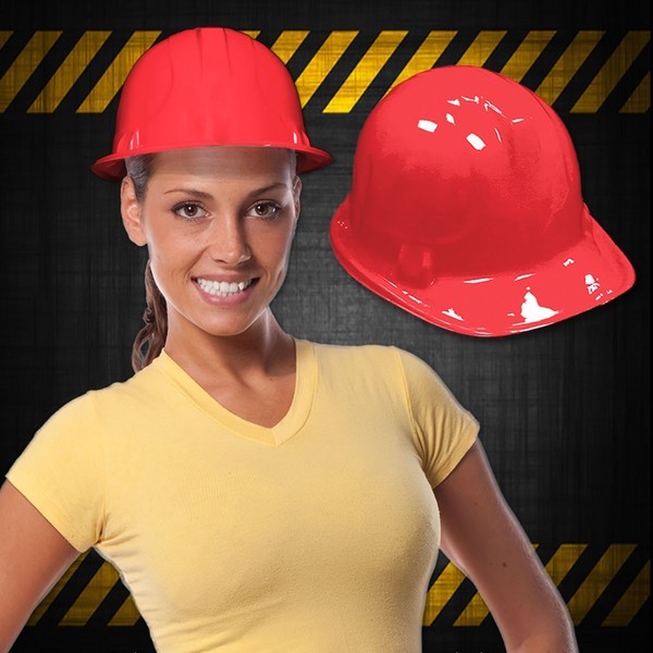 Novelty Plastic Construction Hat