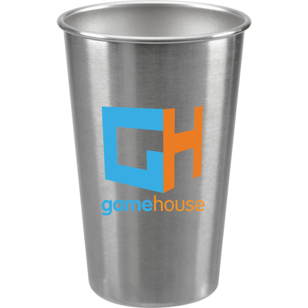 Stainless Steel Pint, 16oz.