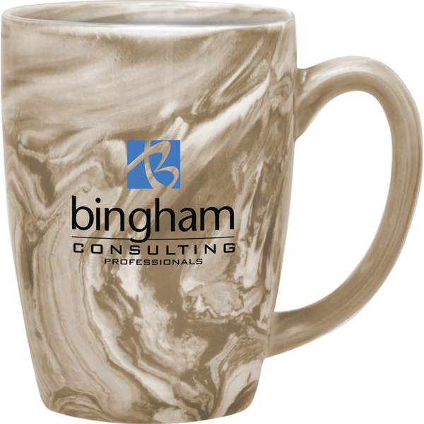 Palermo Marble Ceramic Mug, 16oz.