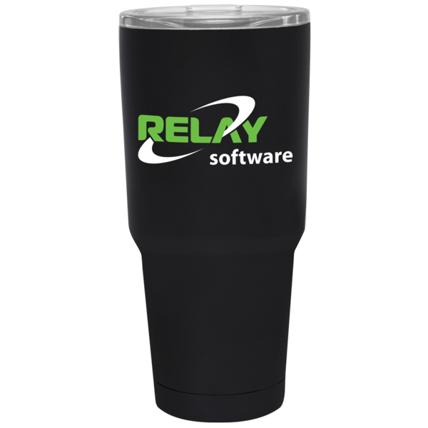 Jumbo Stainless Steel Tumbler with Copper Lining, 30oz.