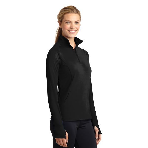 Sport-Tek® Sport-Wick® Stretch Ladies' Half Zip
