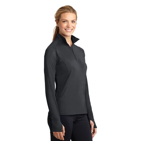 Sport-Tek® Sport-Wick® Stretch Ladies' Half Zip
