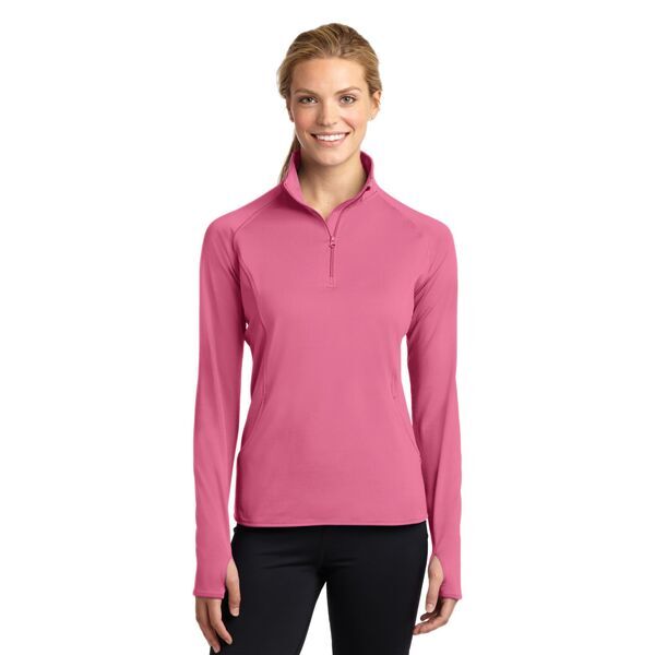 Sport-Tek® Sport-Wick® Stretch Ladies' Half Zip