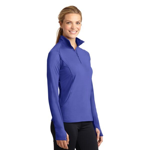 Sport-Tek® Sport-Wick® Stretch Ladies' Half Zip
