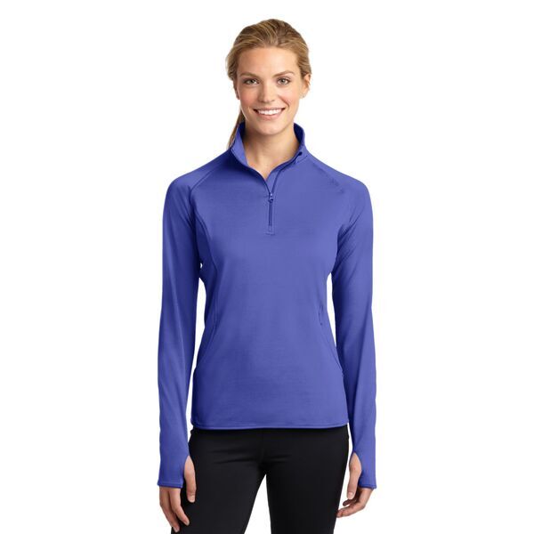 Sport-Tek® Sport-Wick® Stretch Ladies' Half Zip