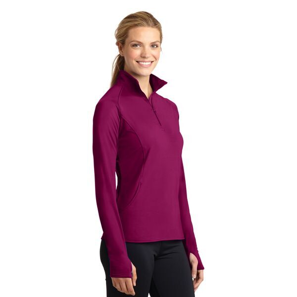 Sport-Tek® Sport-Wick® Stretch Ladies' Half Zip