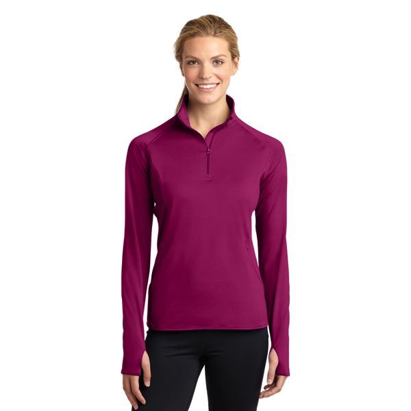 Sport-Tek® Sport-Wick® Stretch Ladies' Half Zip