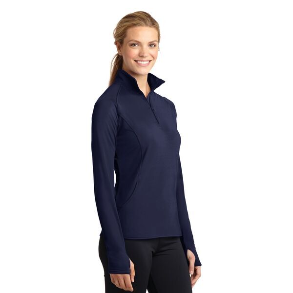 Sport-Tek® Sport-Wick® Stretch Ladies' Half Zip