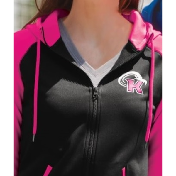 Sport-Tek® Sport-Wick® Varsity Fleece Ladies' Full-Zip Hoodie