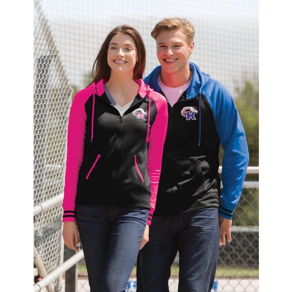 Sport-Tek® Sport-Wick® Varsity Fleece Ladies' Full-Zip Hoodie