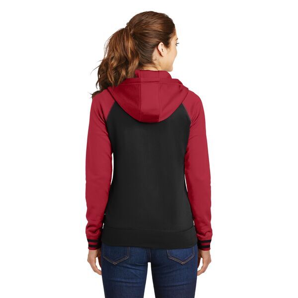 Sport-Tek® Sport-Wick® Varsity Fleece Ladies' Full-Zip Hoodie