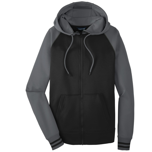 Sport-Tek® Sport-Wick® Varsity Fleece Men's Full-Zip Hoodie