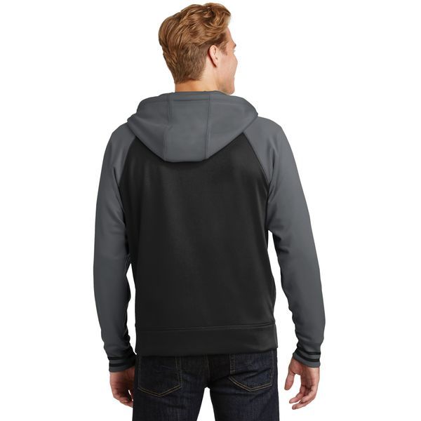 Sport-Tek® Sport-Wick® Varsity Fleece Men's Full-Zip Hoodie
