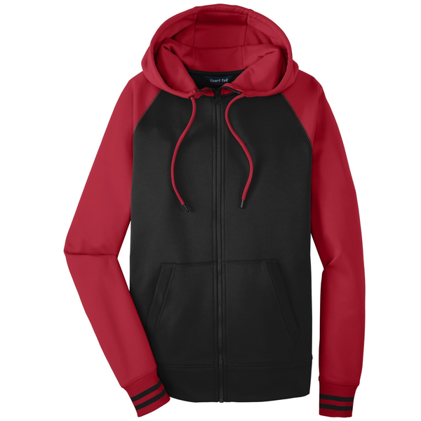 Sport-Tek® Sport-Wick® Varsity Fleece Men's Full-Zip Hoodie