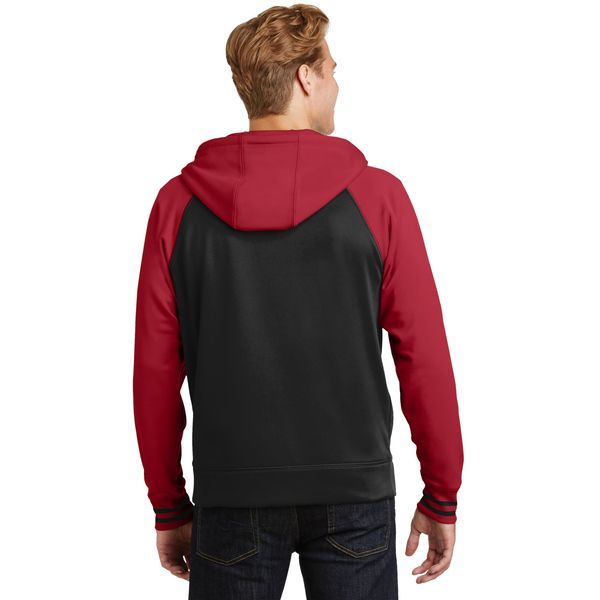 Sport-Tek® Sport-Wick® Varsity Fleece Men's Full-Zip Hoodie