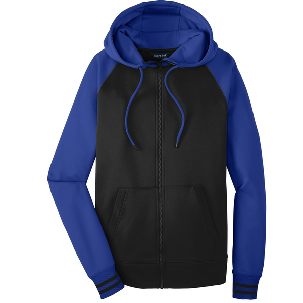 Sport-Tek® Sport-Wick® Varsity Fleece Men's Full-Zip Hoodie