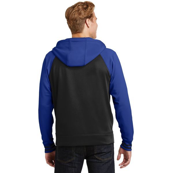 Sport-Tek® Sport-Wick® Varsity Fleece Men's Full-Zip Hoodie
