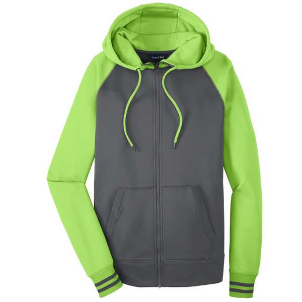 Sport-Tek® Sport-Wick® Varsity Fleece Men's Full-Zip Hoodie