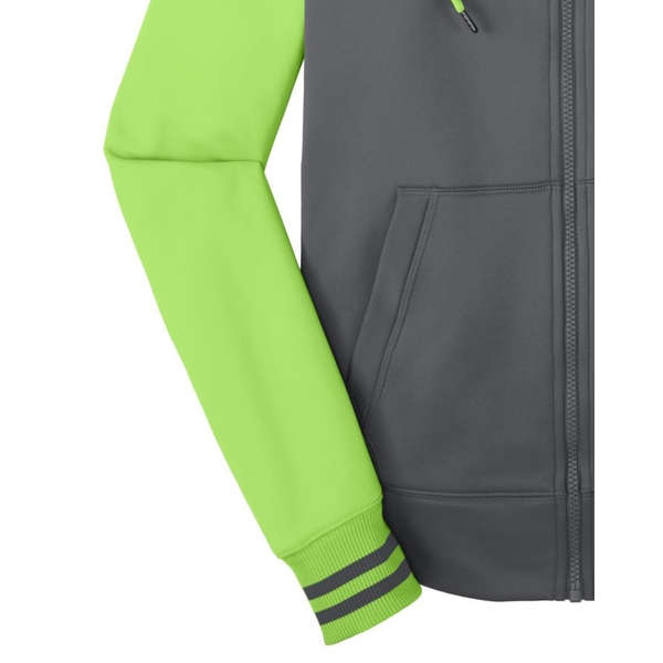 Sport-Tek® Sport-Wick® Varsity Fleece Men's Full-Zip Hoodie