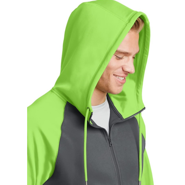 Sport-Tek® Sport-Wick® Varsity Fleece Men's Full-Zip Hoodie