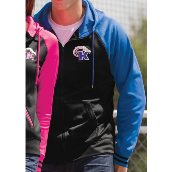 Sport-Tek® Sport-Wick® Varsity Fleece Men's Full-Zip Hoodie