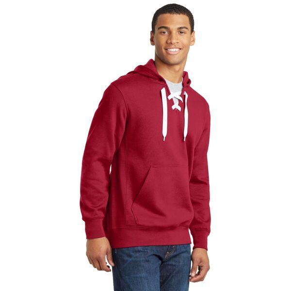 Sport-Tek® Lace Up Pullover Men's Hoodie