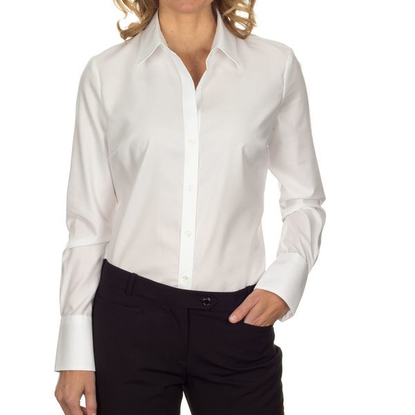 Calvin Klein® Non-Iron Dobby Pindot Ladies' Shirt | Promotions Now