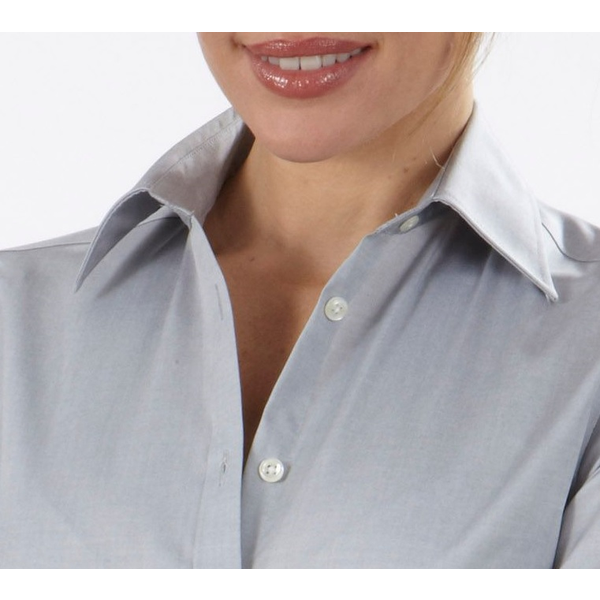 Van Heusen® Non-Iron Cotton Pinpoint Oxford Ladies' Shirt