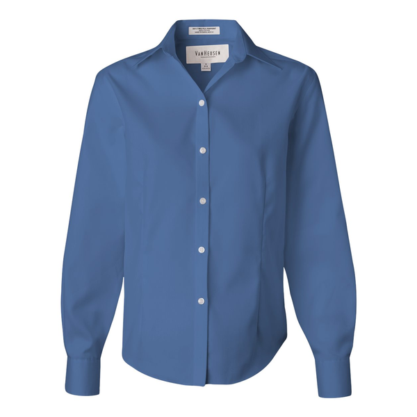 Van Heusen® Non-Iron Cotton Pinpoint Oxford Ladies' Shirt