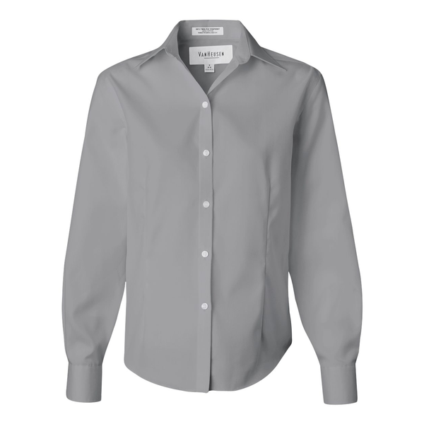 Van Heusen® Non-Iron Cotton Pinpoint Oxford Ladies' Shirt