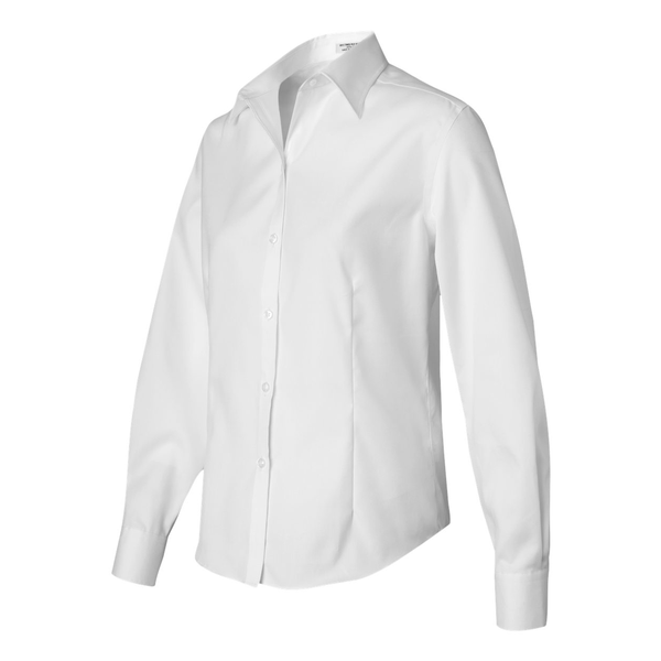 Van Heusen® Non-Iron Cotton Pinpoint Oxford Ladies' Shirt