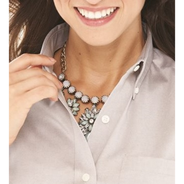 Van Heusen® Non-Iron Blend Pinpoint Oxford Ladies' Shirt