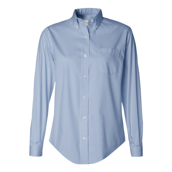 Van Heusen® Non-Iron Blend Pinpoint Oxford Ladies' Shirt