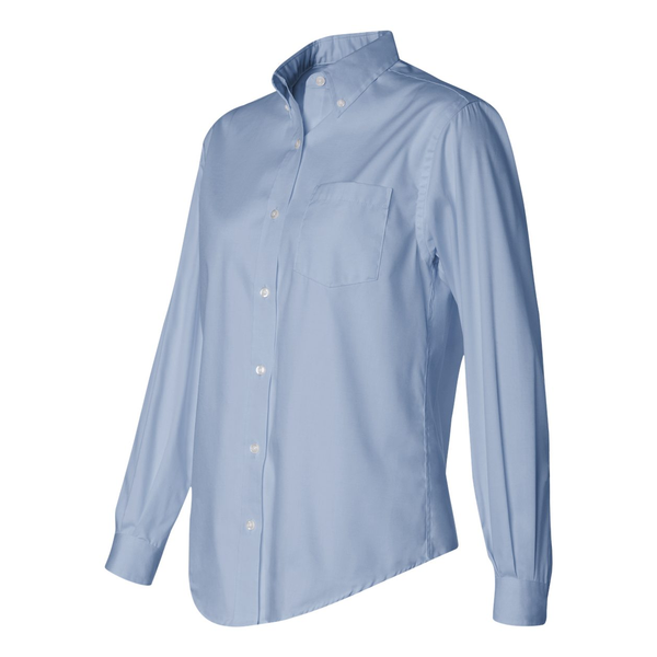Van Heusen® Non-Iron Blend Pinpoint Oxford Ladies' Shirt