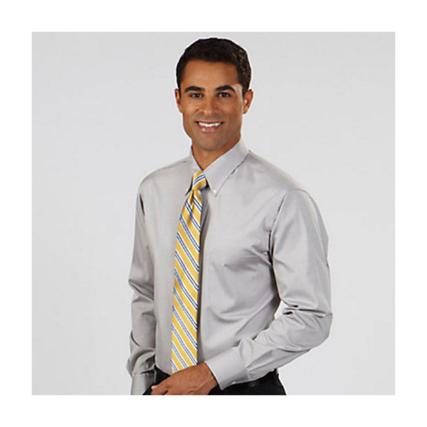 Van Heusen® Non-Iron Blend Pinpoint Oxford Men's Shirt