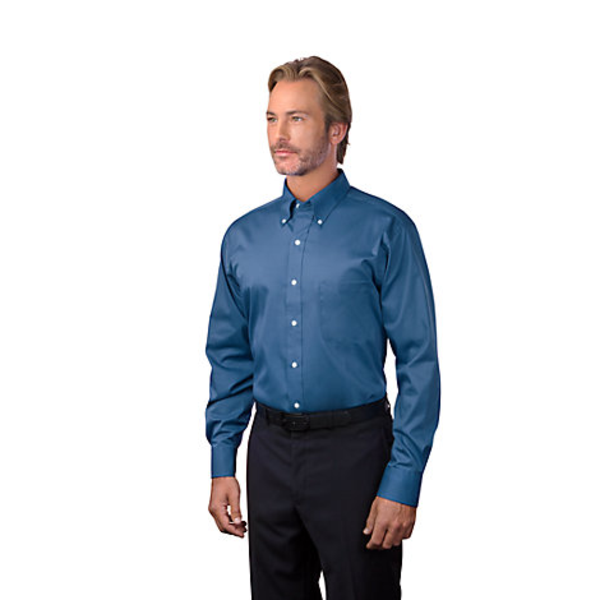 Van Heusen® Non-Iron Blend Pinpoint Oxford Men's Shirt