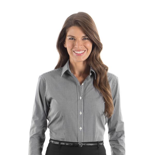 Van Heusen® Non-Iron Gingham Check Ladies' Shirt