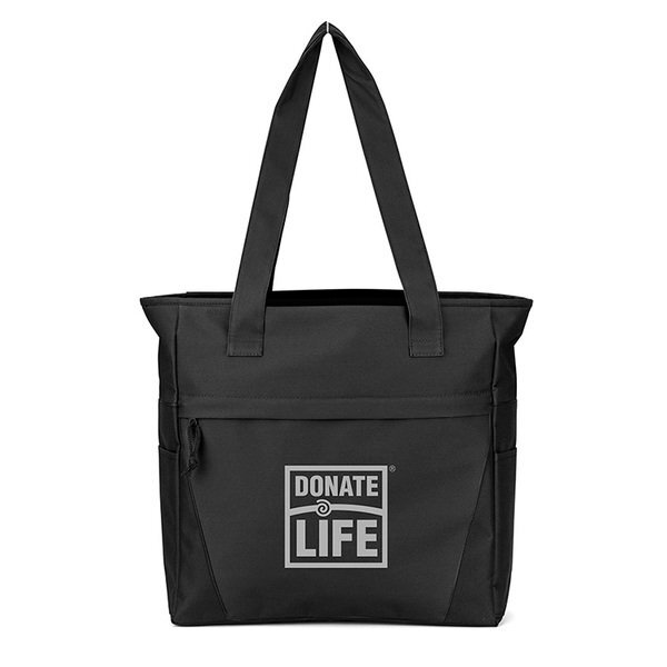 U-Turn 600D Polyester Tote Bag