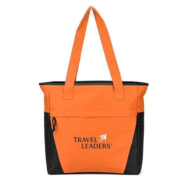 U-Turn 600D Polyester Tote Bag