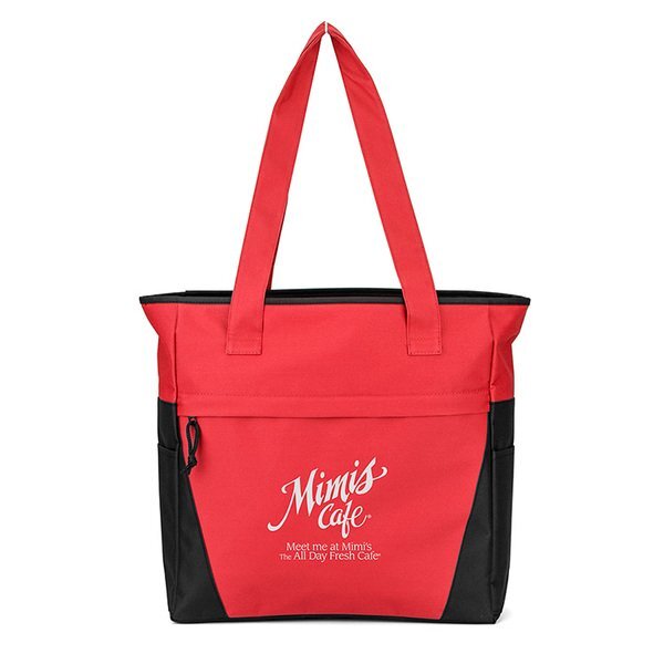 U-Turn 600D Polyester Tote Bag
