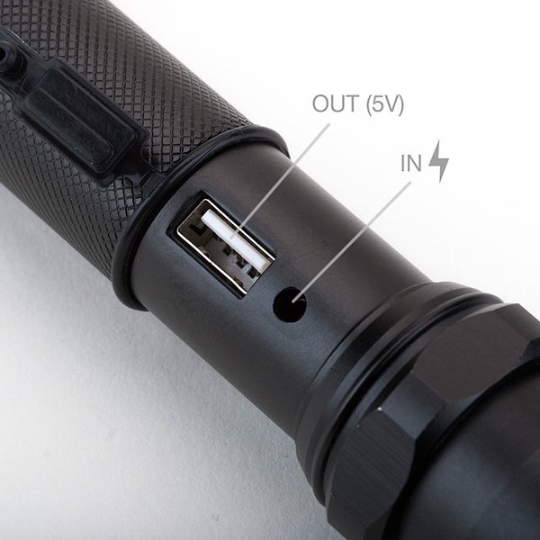 Basecamp® Explorer Powerbank Flashlight, 2200 mAh