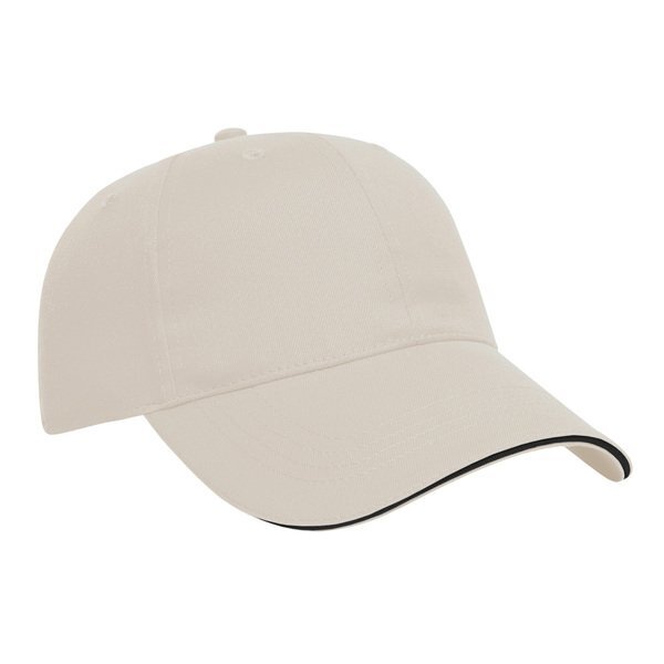 X-Tra Value Brushed Cotton Twill Constructed Sandwich Cap