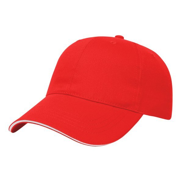 X-Tra Value Brushed Cotton Twill Constructed Sandwich Cap