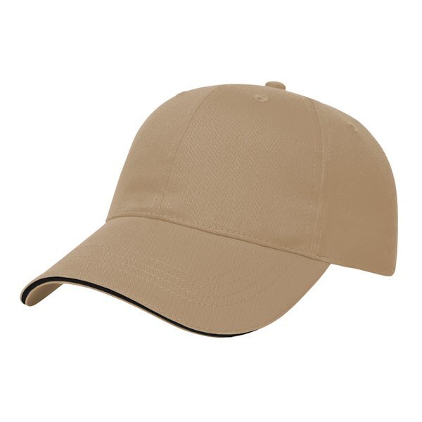X-Tra Value Brushed Cotton Twill Constructed Sandwich Cap