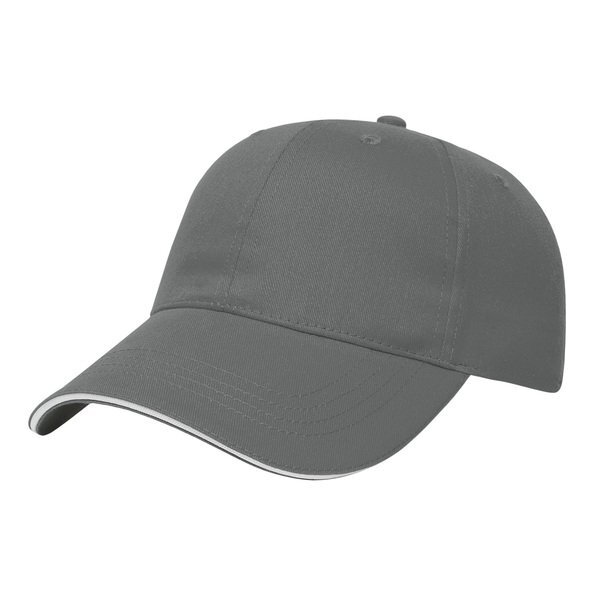X-Tra Value Brushed Cotton Twill Constructed Sandwich Cap