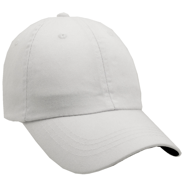 Chino Washed Cotton Twill Unconstructed Cap with Contrasting Underbill