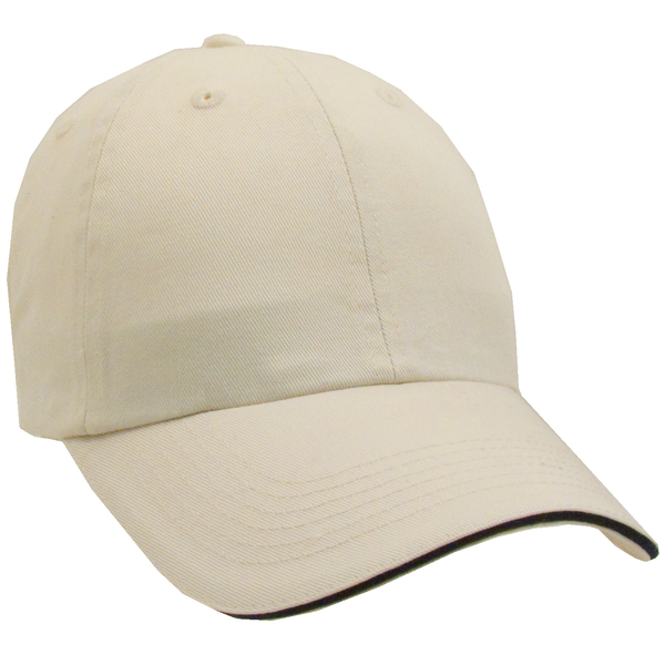 Chino Washed Cotton Twill Unconstructed Sandwich Cap