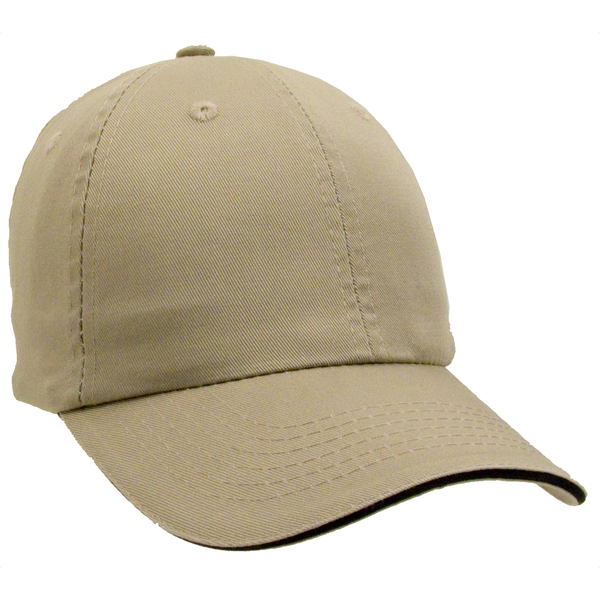 Chino Washed Cotton Twill Unconstructed Sandwich Cap