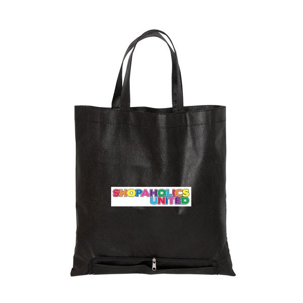 Daisy Day Zippered Folding Tote